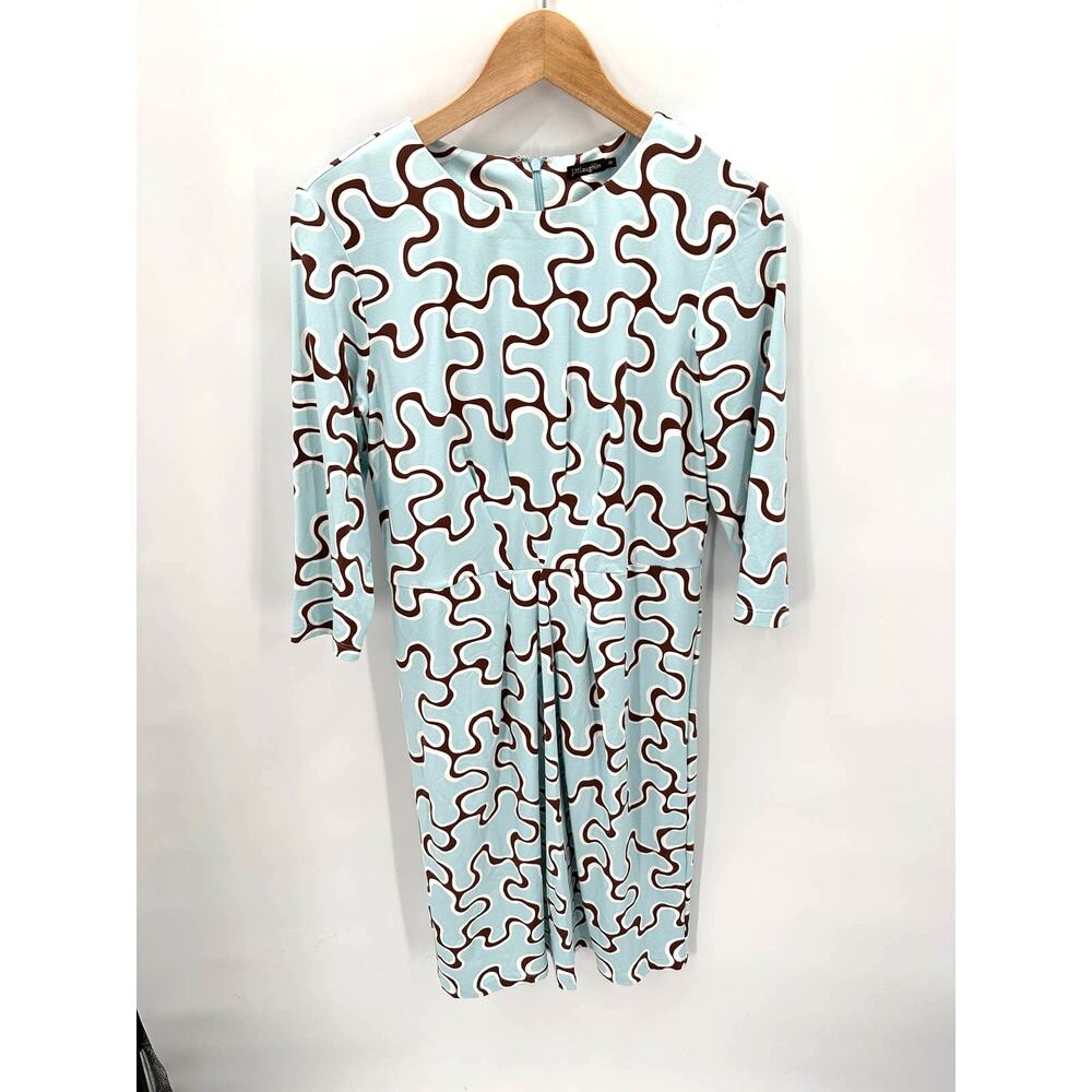 J. McLaughlin Catalina Cloth Mia 3/4 Sleeve Dress // M - Picture 2 of 13